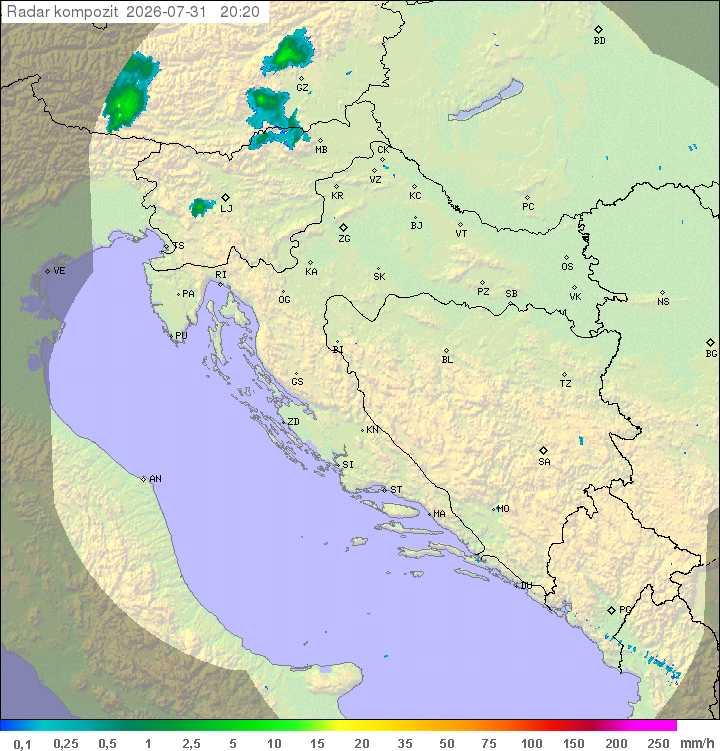 Padavine Hrvaška