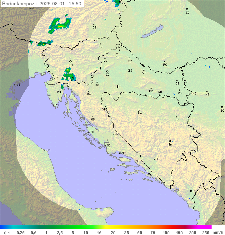 Padavine Hrvaška