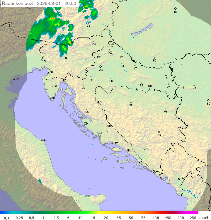 Padavine Hrvaška