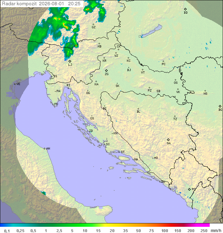 Padavine Hrvaška