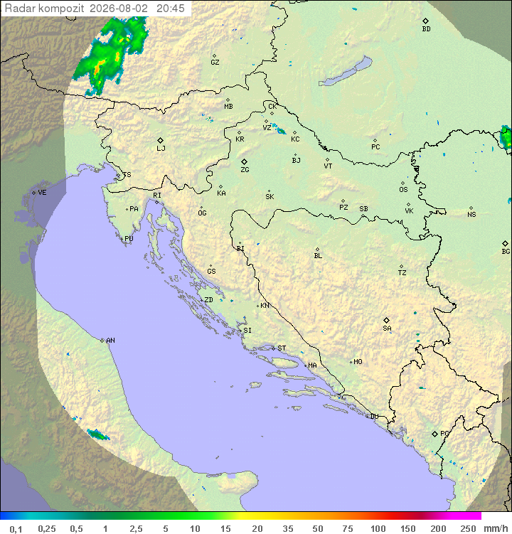 Padavine Hrvaška