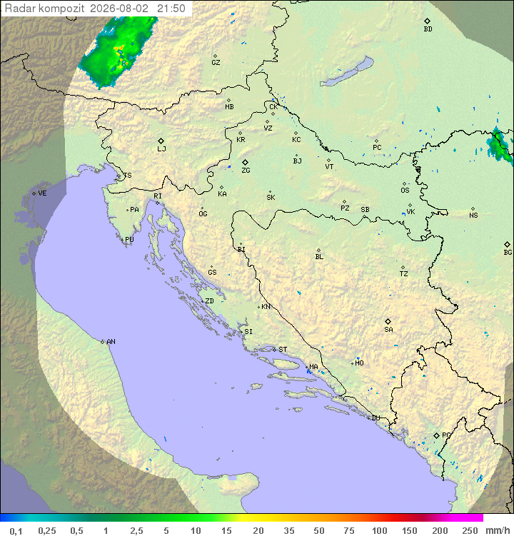 Padavine Hrvaška