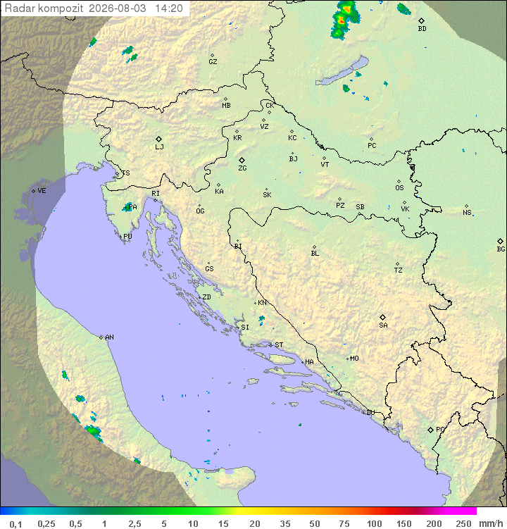 Padavine Hrvaška