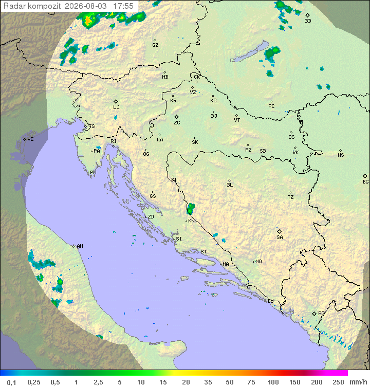 Padavine Hrvaška