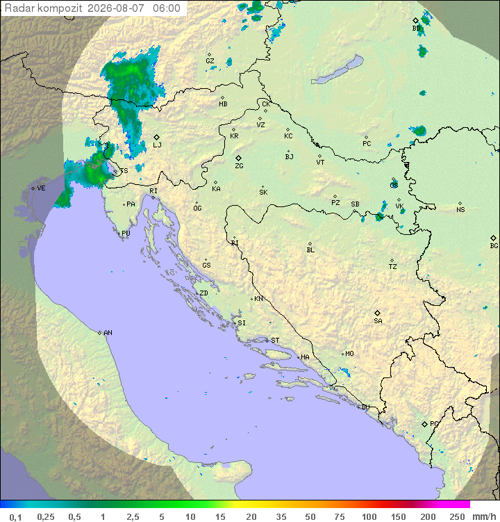 Padavine Hrvaška