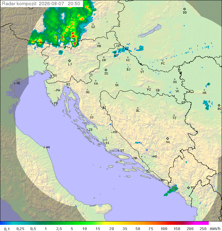 Padavine Hrvaška
