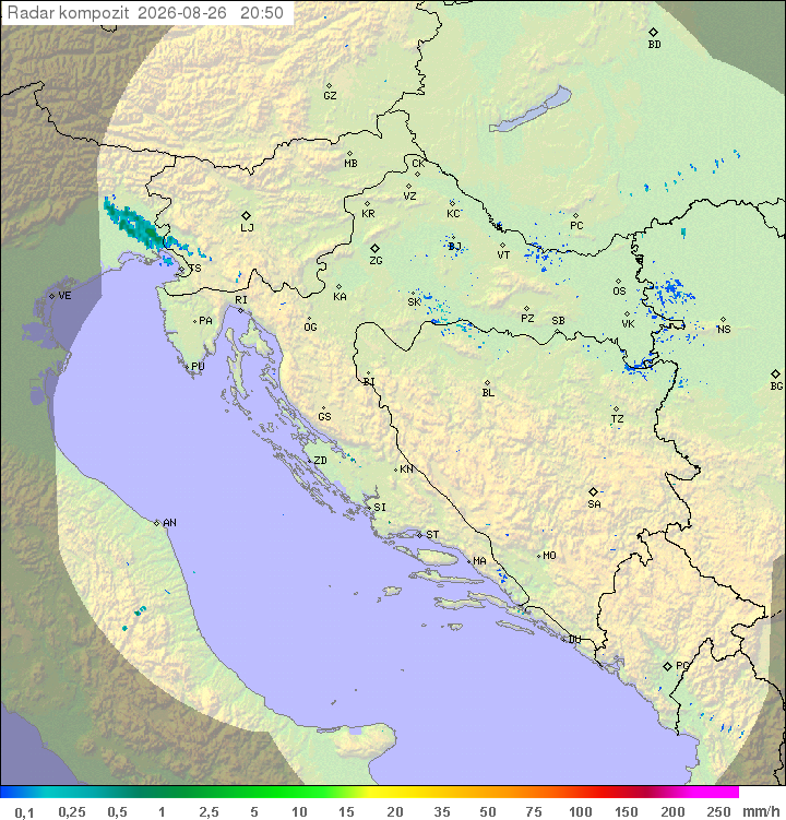 Padavine Hrvaška