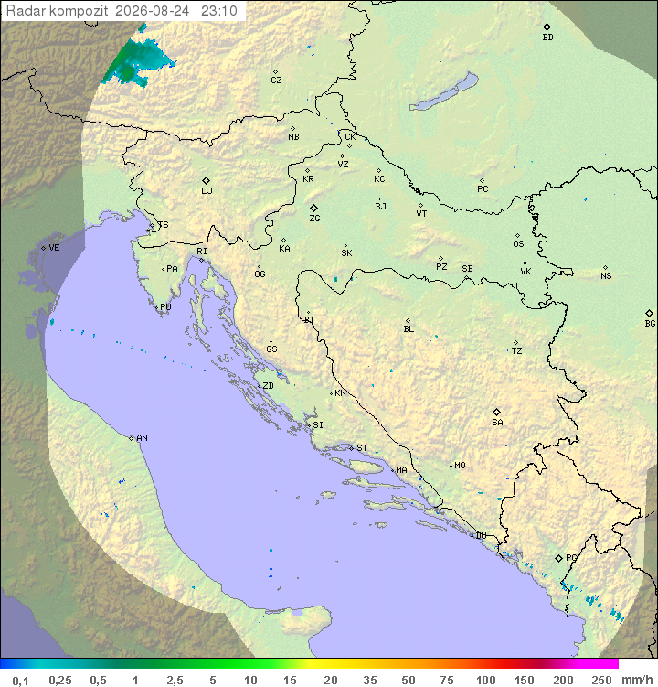 Padavine Hrvaška