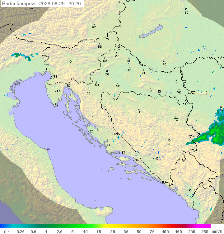 Padavine Hrvaška