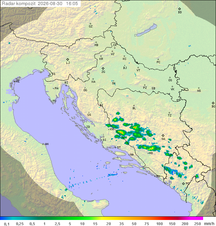 Padavine Hrvaška