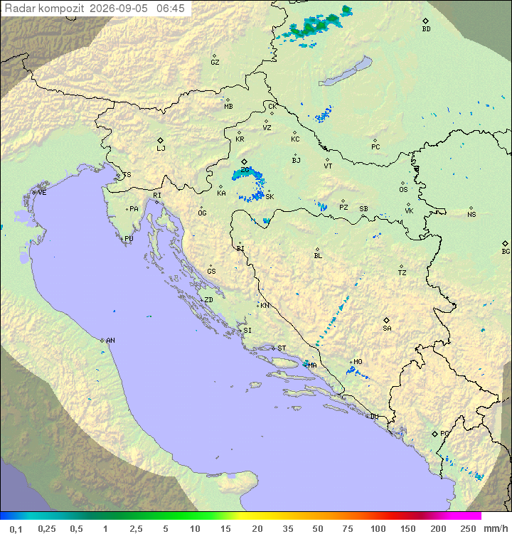 Padavine Hrvaška