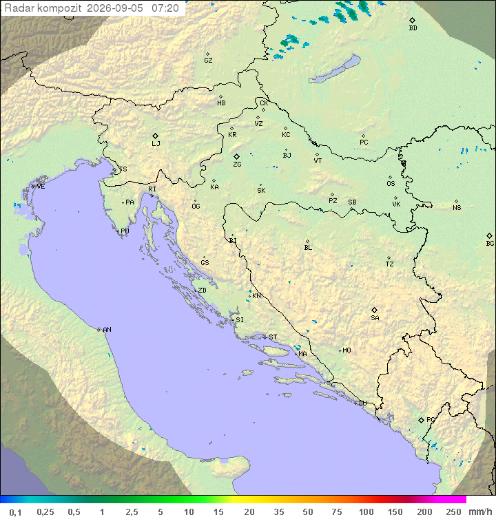Padavine Hrvaška