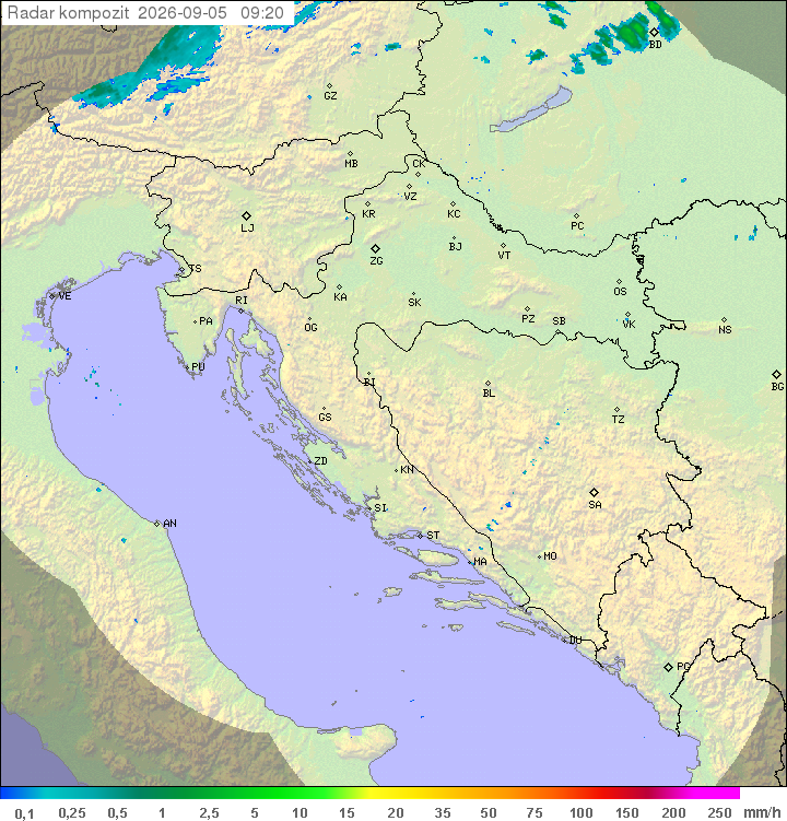 Padavine Hrvaška