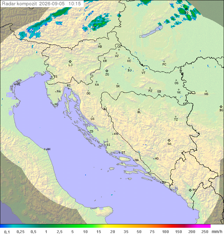 Padavine Hrvaška