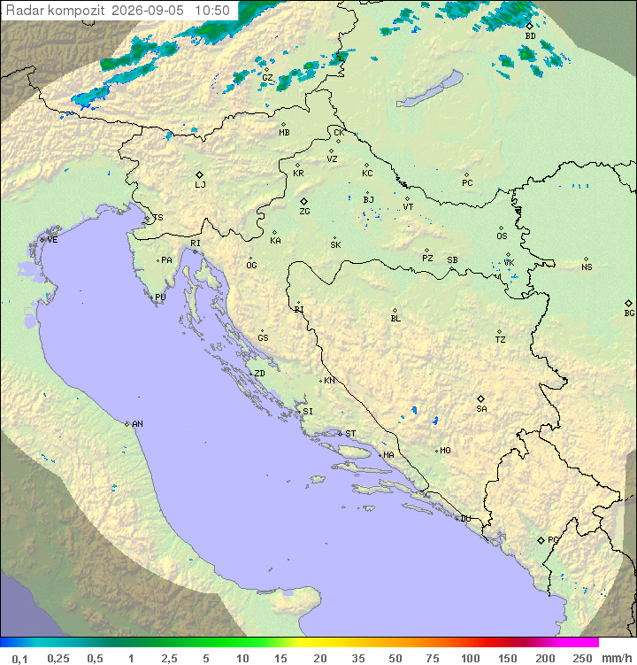 Padavine Hrvaška