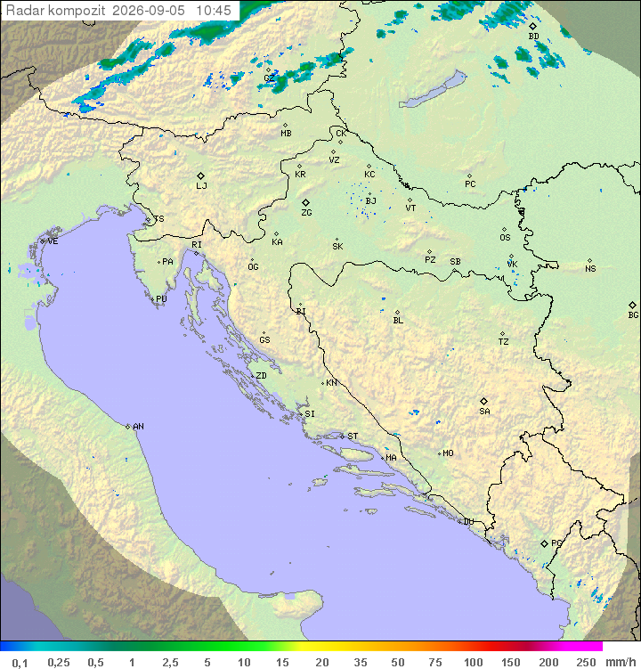 Padavine Hrvaška