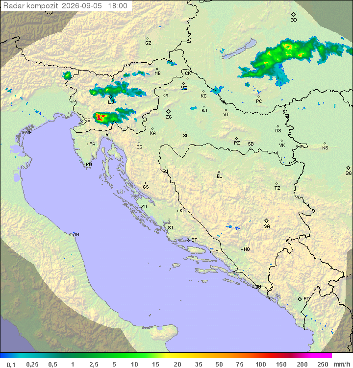Padavine Hrvaška
