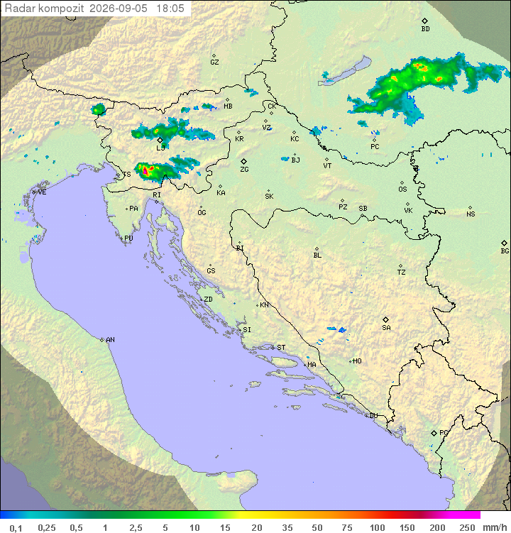 Padavine Hrvaška
