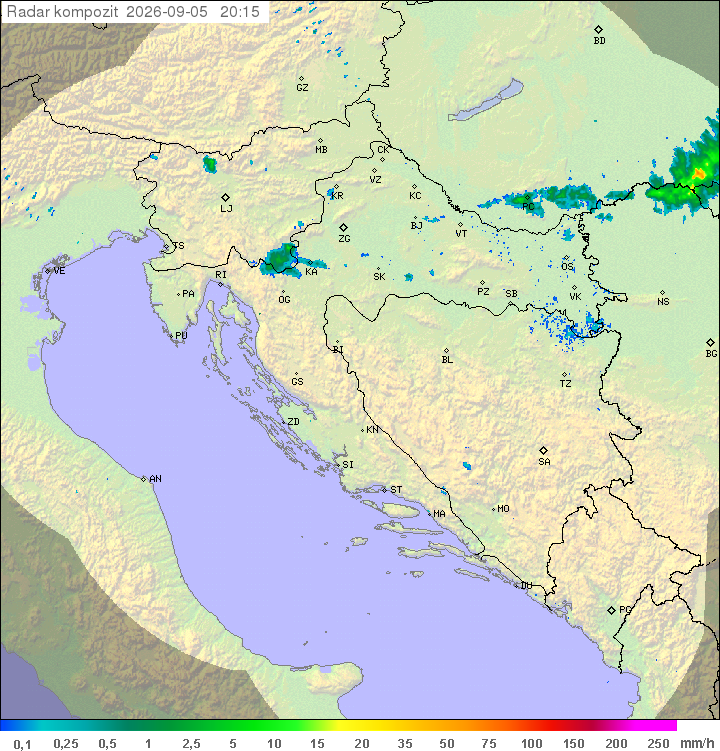 Padavine Hrvaška