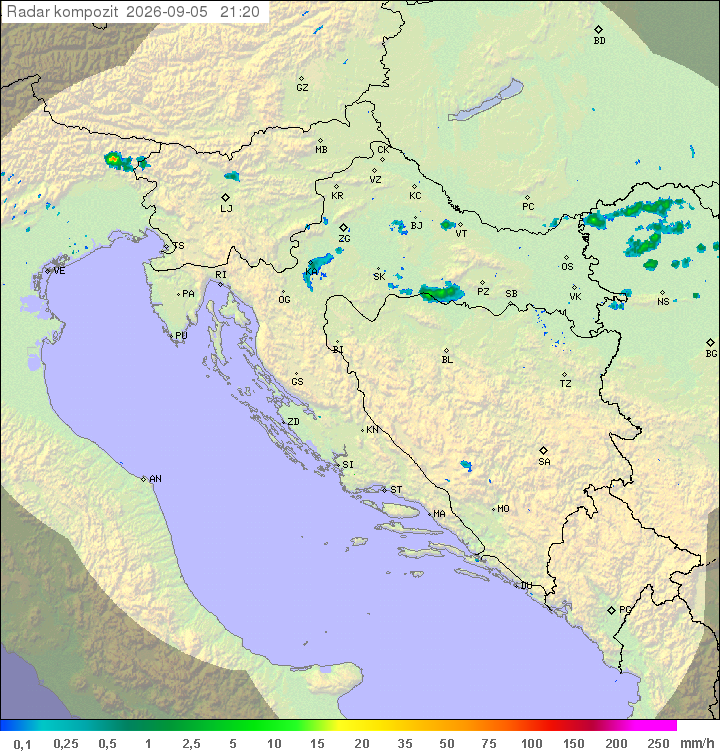 Padavine Hrvaška