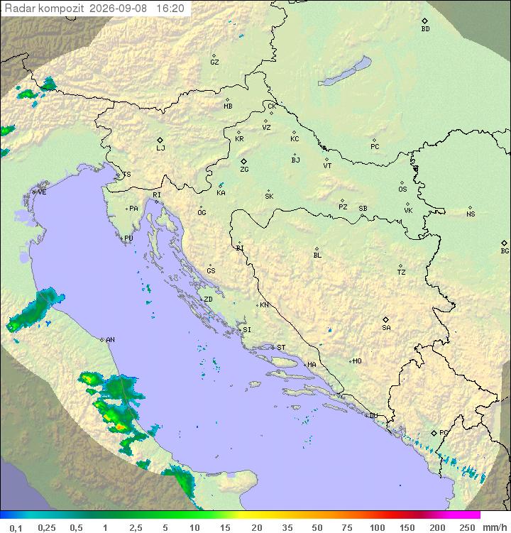 Padavine Hrvaška