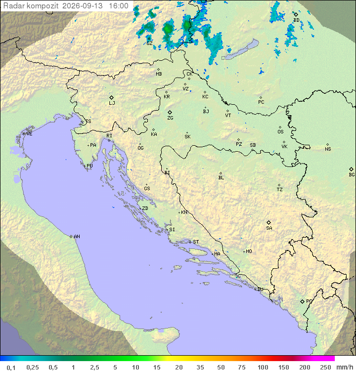 Padavine Hrvaška