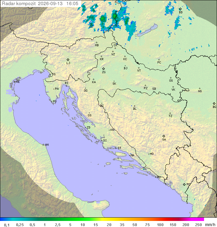 Padavine Hrvaška