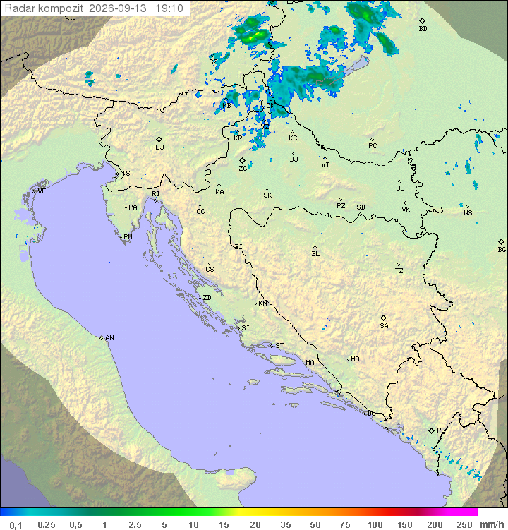 Padavine Hrvaška