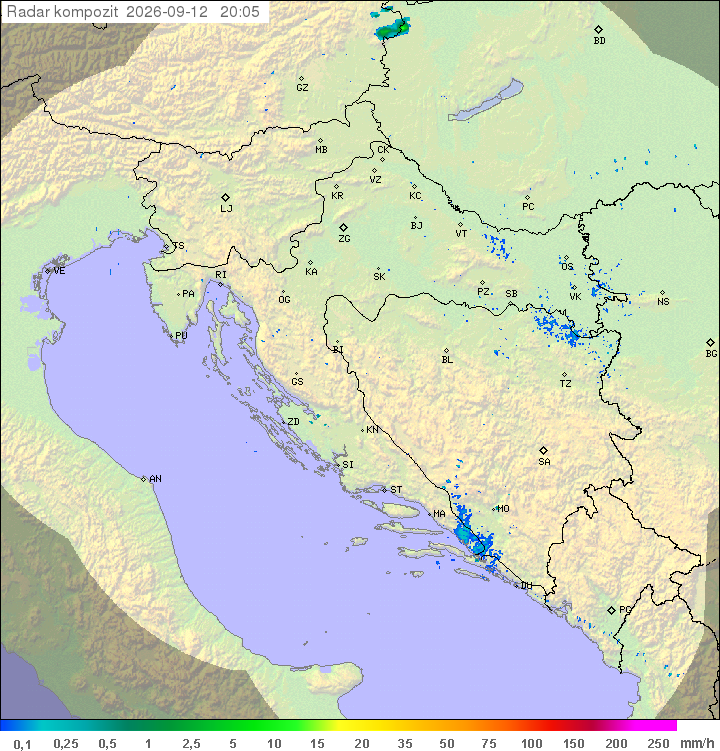 Padavine Hrvaška