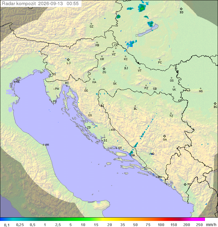 Padavine Hrvaška
