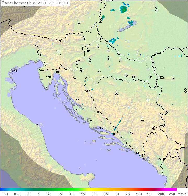Padavine Hrvaška