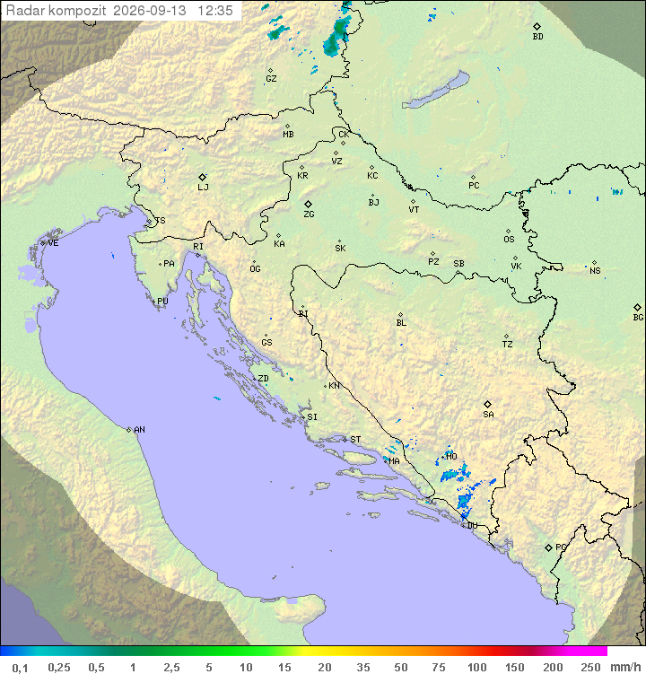 Padavine Hrvaška