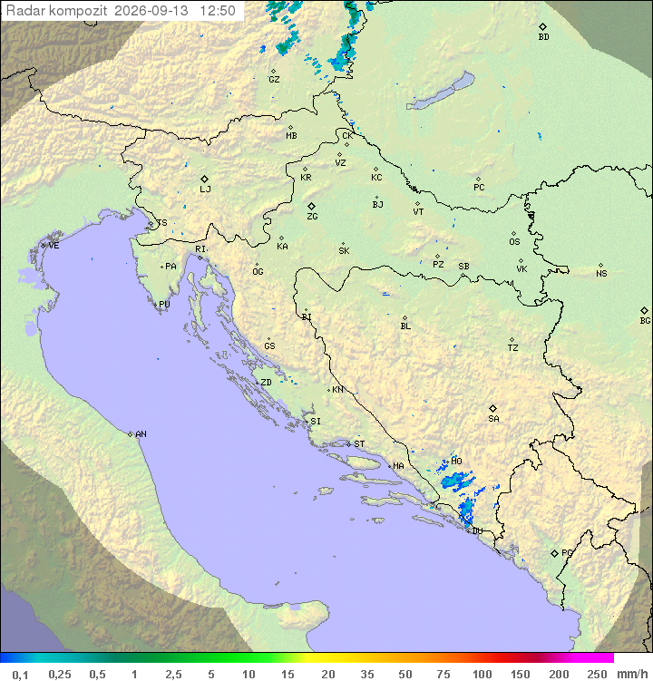 Padavine Hrvaška