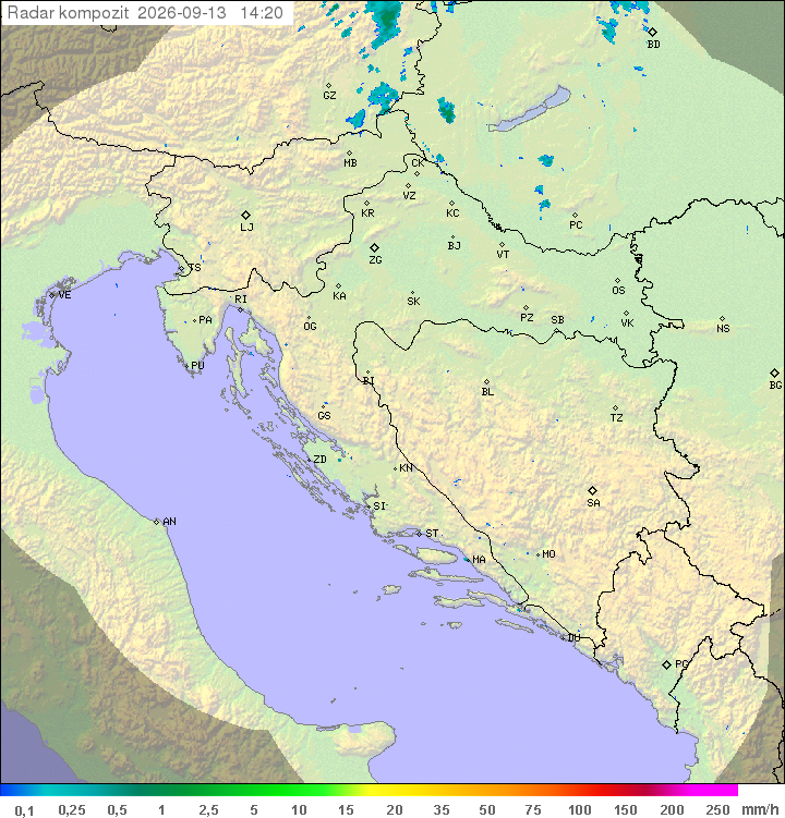 Padavine Hrvaška