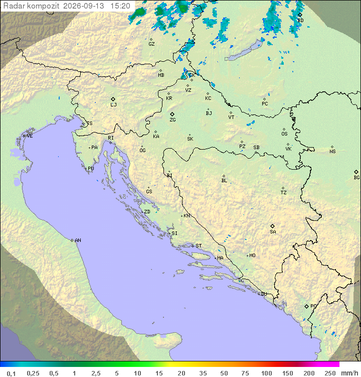 Padavine Hrvaška