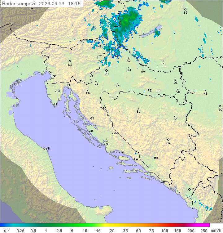 Padavine Hrvaška