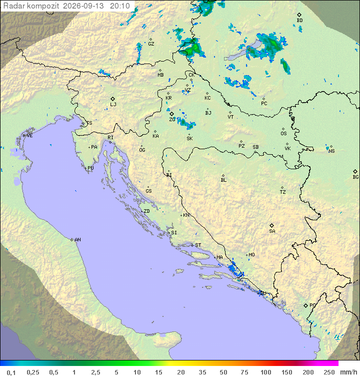 Padavine Hrvaška
