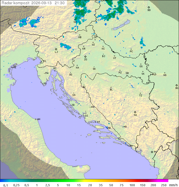 Padavine Hrvaška