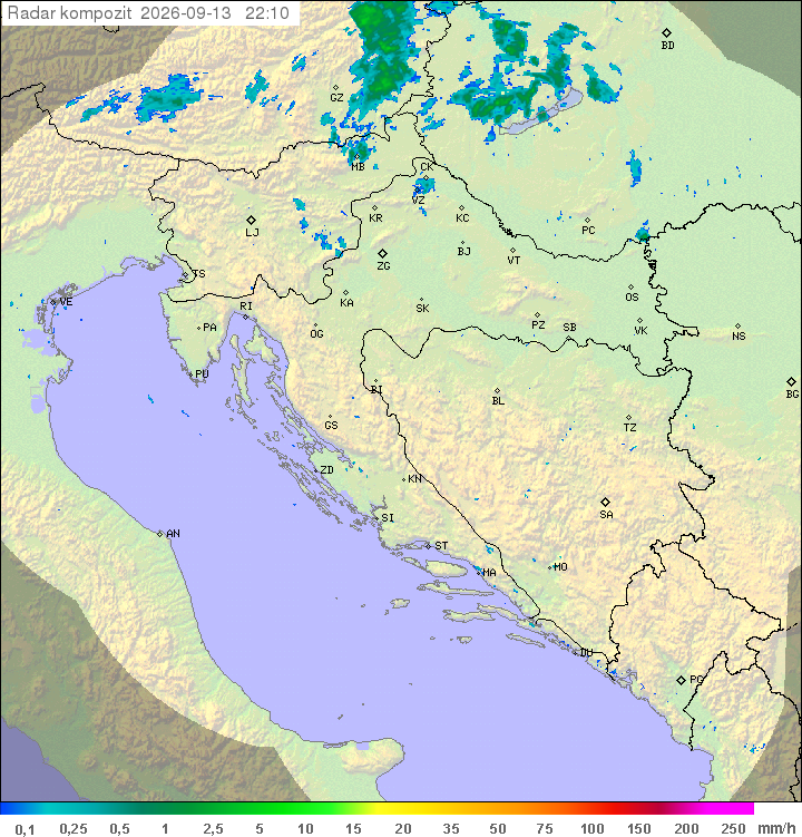 Padavine Hrvaška