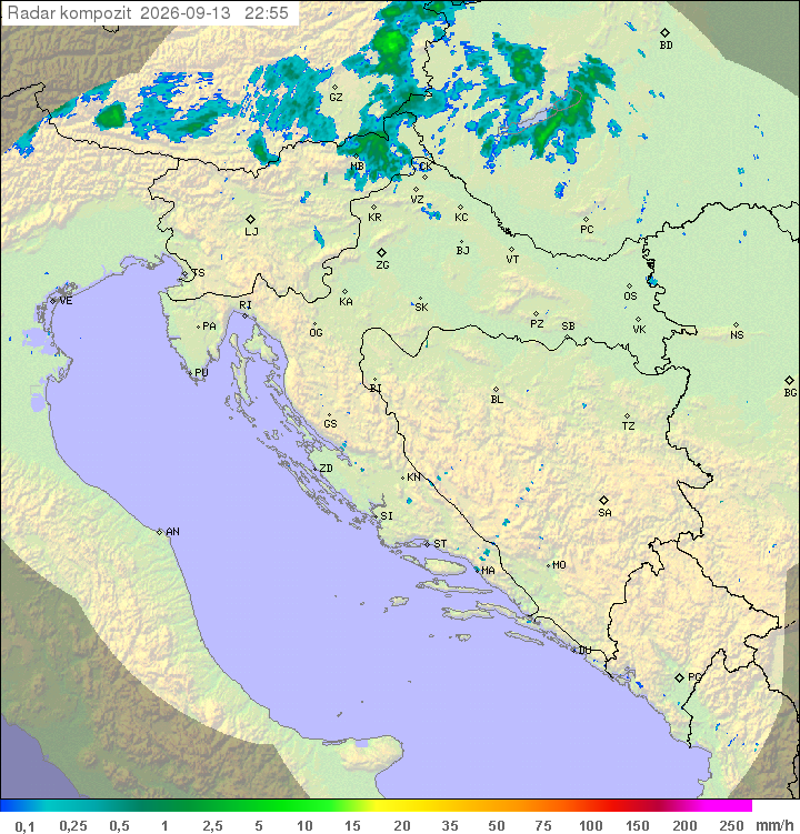 Padavine Hrvaška