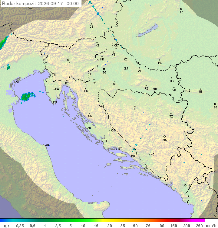 Padavine Hrvaška