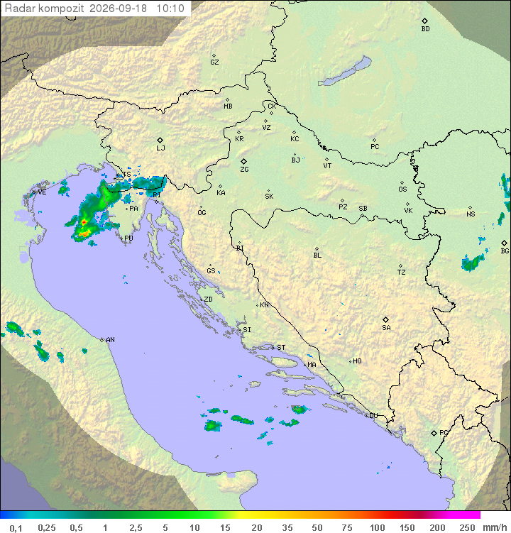 Padavine Hrvaška