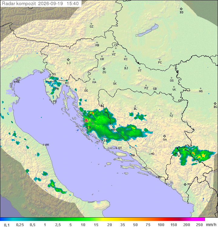 Padavine Hrvaška