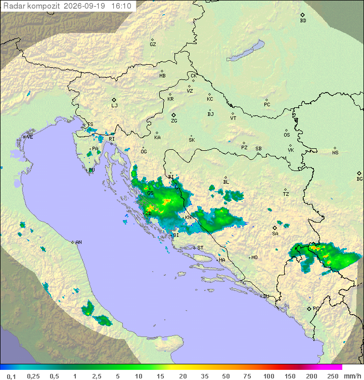 Padavine Hrvaška
