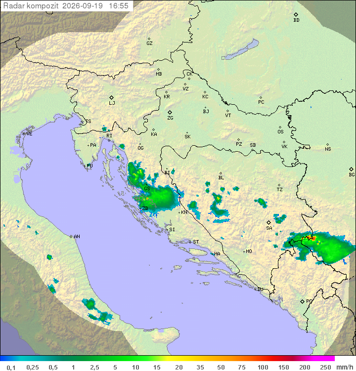 Padavine Hrvaška