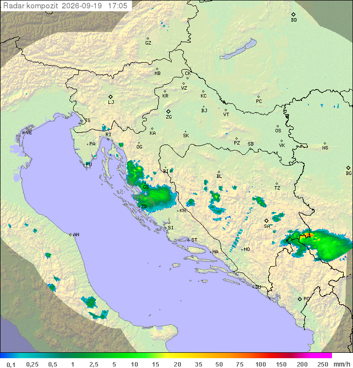 Padavine Hrvaška