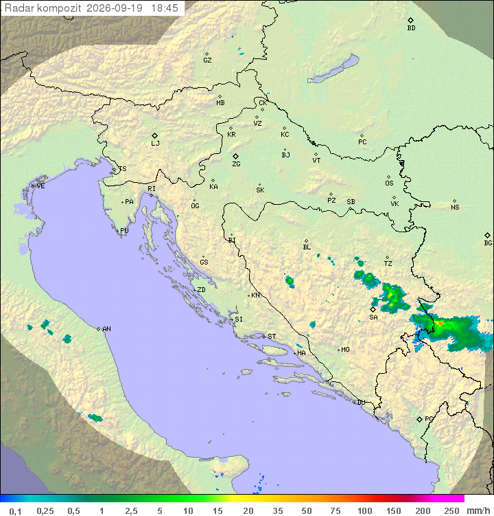 Padavine Hrvaška