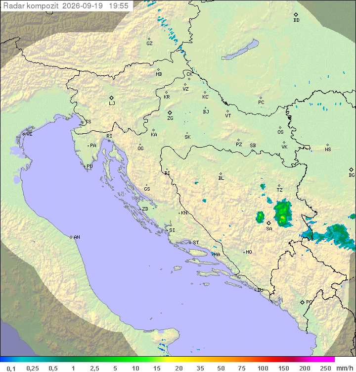 Padavine Hrvaška