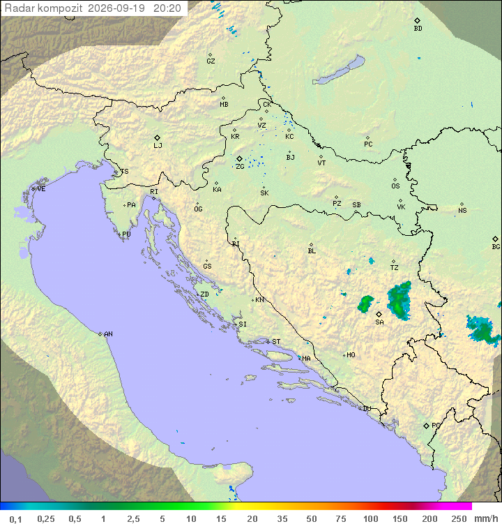 Padavine Hrvaška