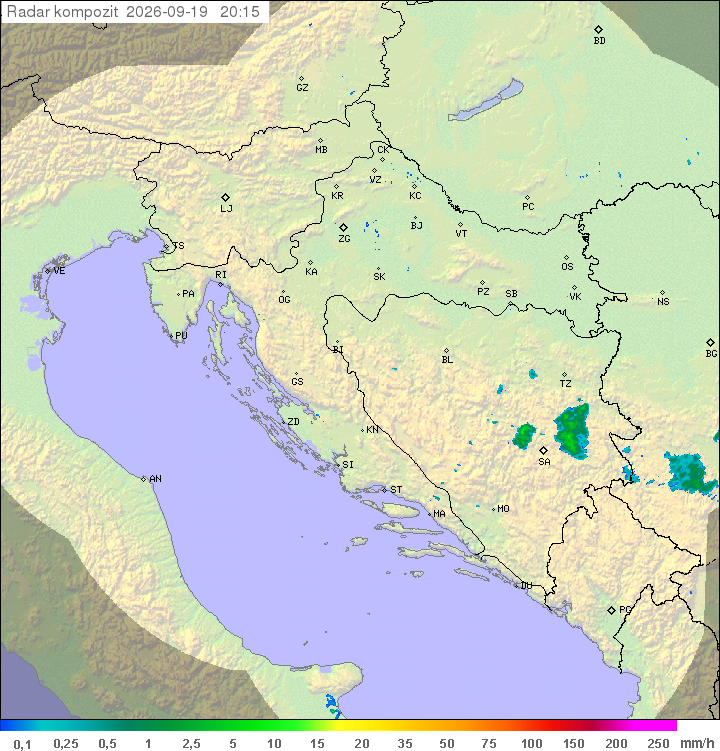 Padavine Hrvaška